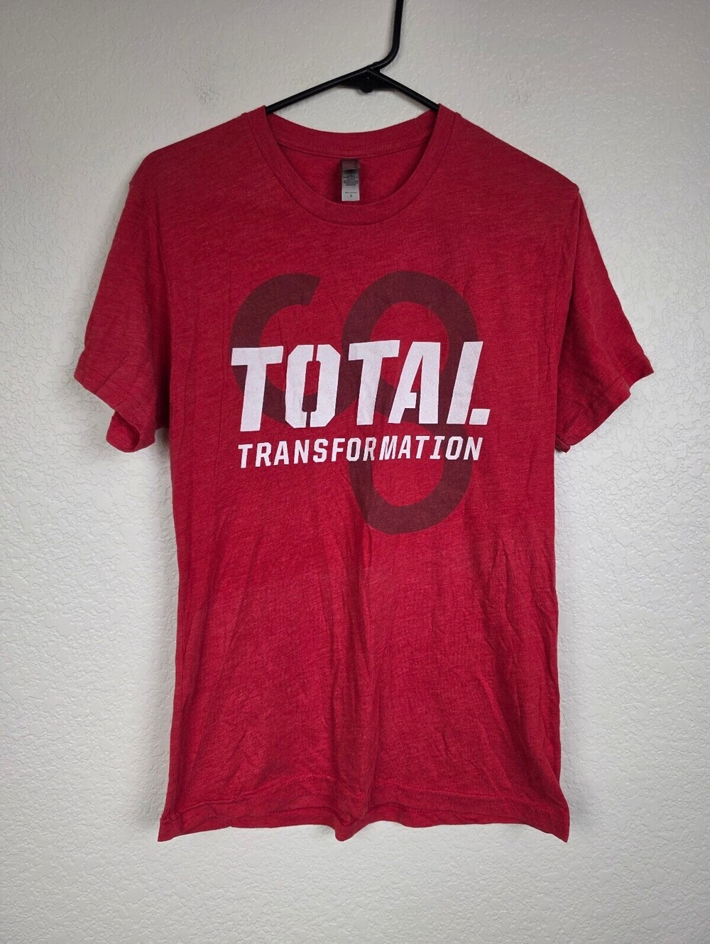 Red Total Transformation Camp Gladiator T-Shirt Small